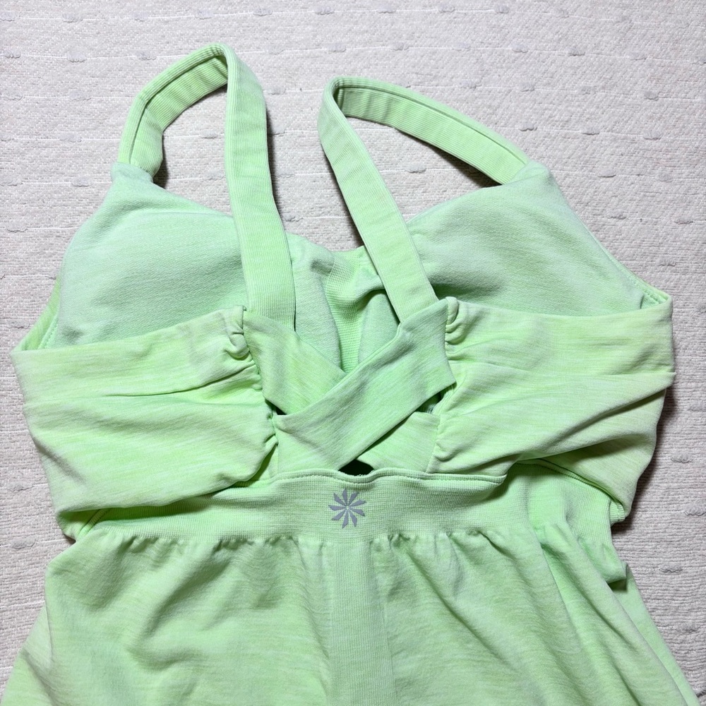 Athleta neon lime yellow tank Size‎ M - Picture 6 of 11